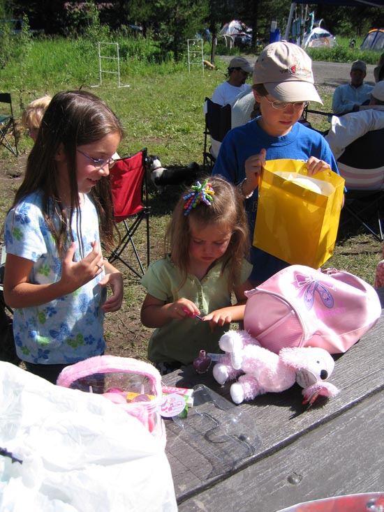 2006 family reunion in Yellowstone National Park